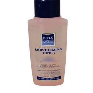 Nivea Visage Moisturizing Toner 6.8 oz. Chamomile Aloe Alcohol Free 90% RARE
